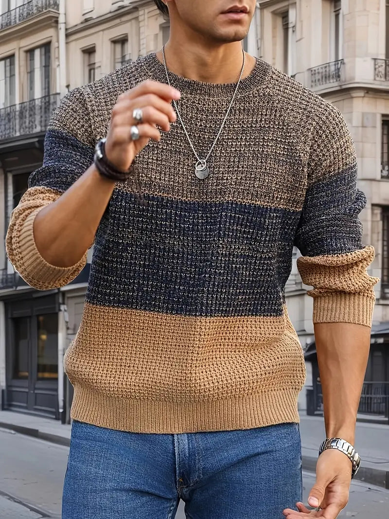 Ellis | Men's Knit Jumper Crew Neck