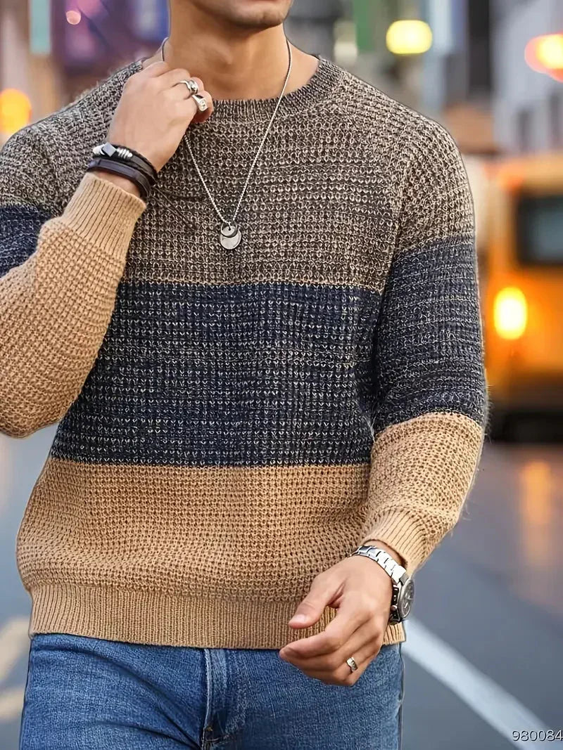 Ellis | Men's Knit Jumper Crew Neck