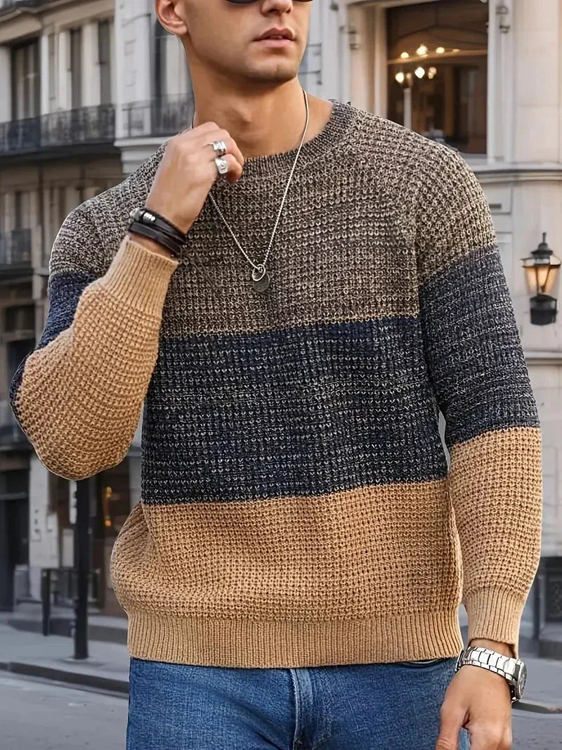 Ellis | Men's Knit Jumper Crew Neck