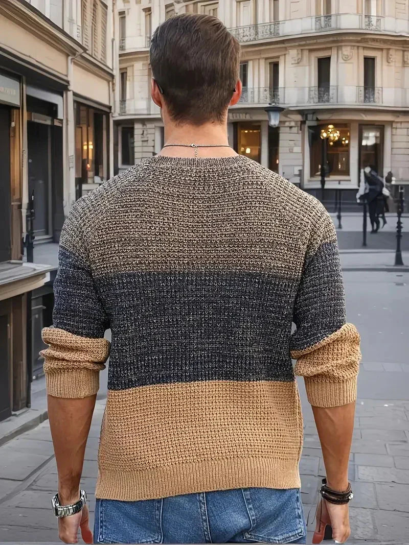Ellis | Men's Knit Jumper Crew Neck