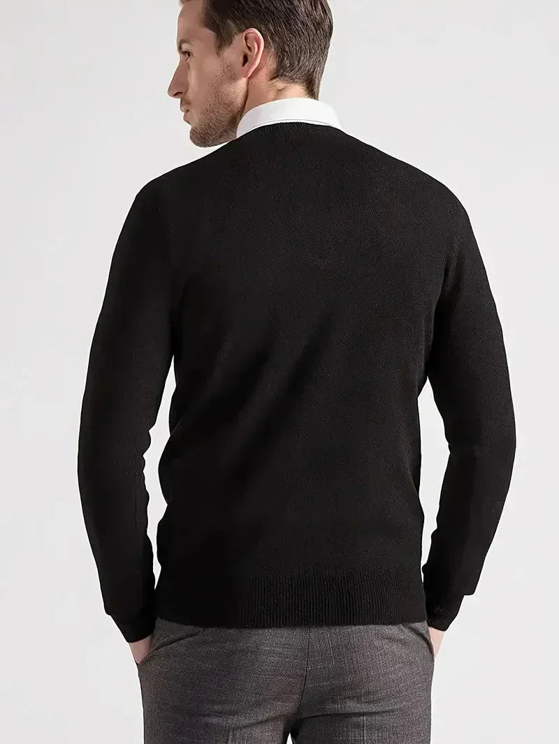Ezra | Men's Crew Neck Knit Jumper