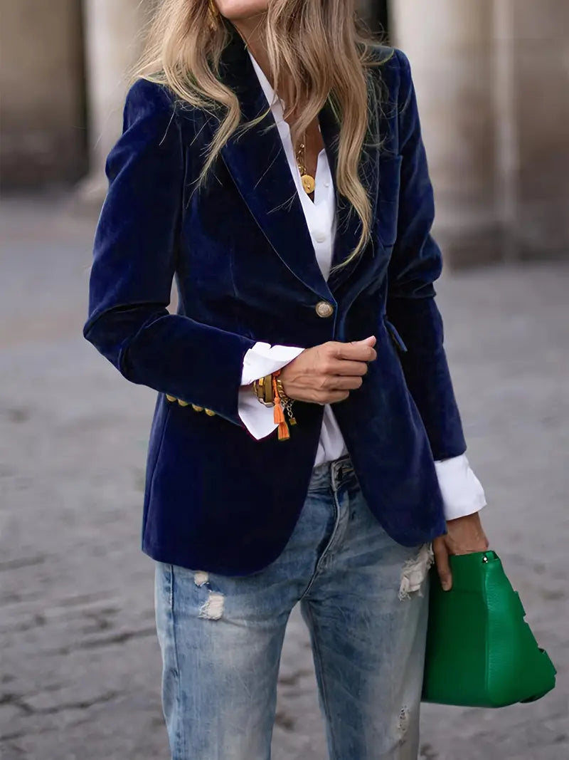 Farrah | Women's Button Blazer Tailored