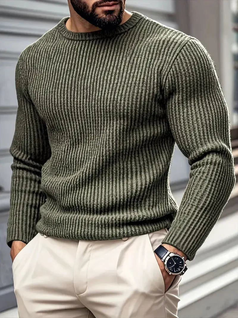 Finlay | Men's Knit Jumper Cashmere Crew Neck