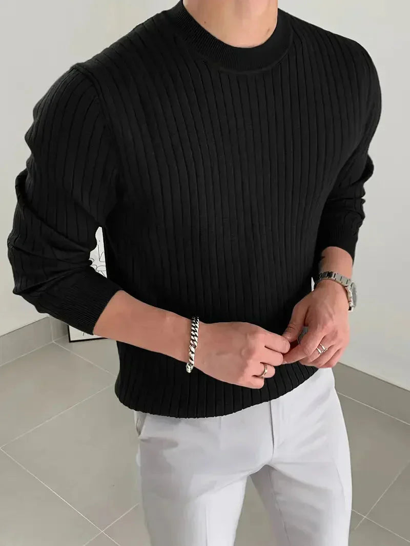 Fletcher | Men's Crew Neck Jumper Knit Wool