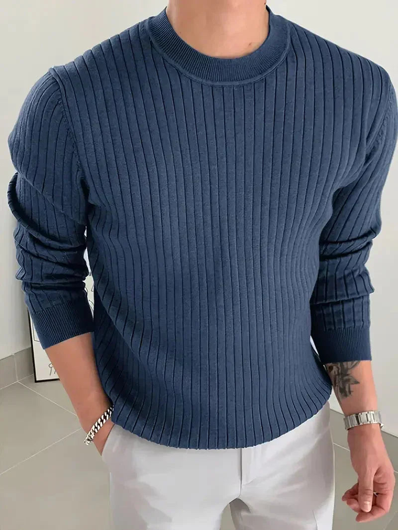 Fletcher | Men's Crew Neck Jumper Knit Wool