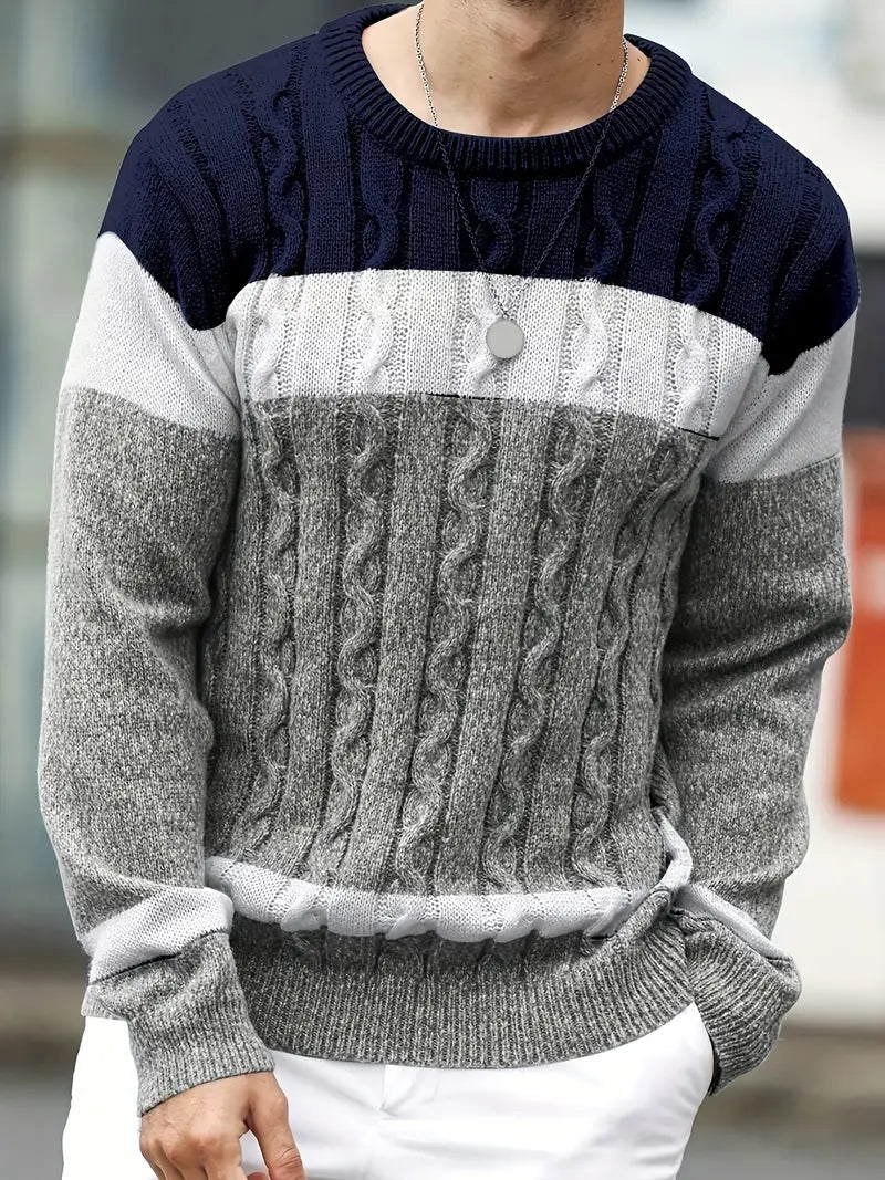 Florian | Men's Knit Jumper Crew Neck