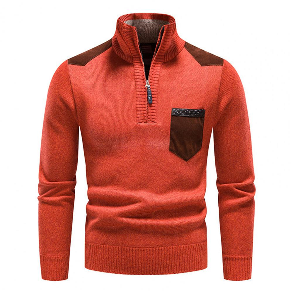 Gregor | Men's Quarter Zip Knit Jumper Wool