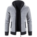 Hamish | Men's Hooded Zip up Cardigan Knit