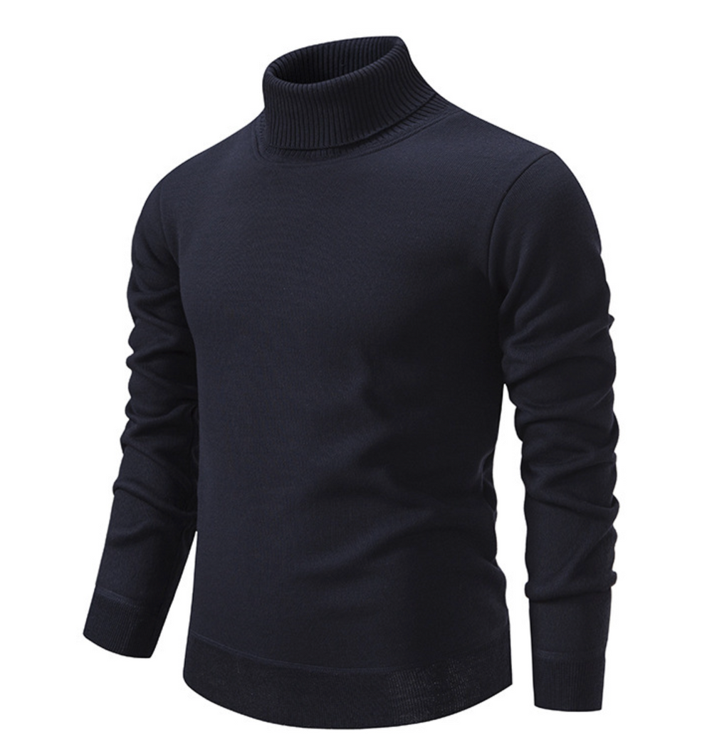Harlan | Men's Roll Neck Jumper Knit