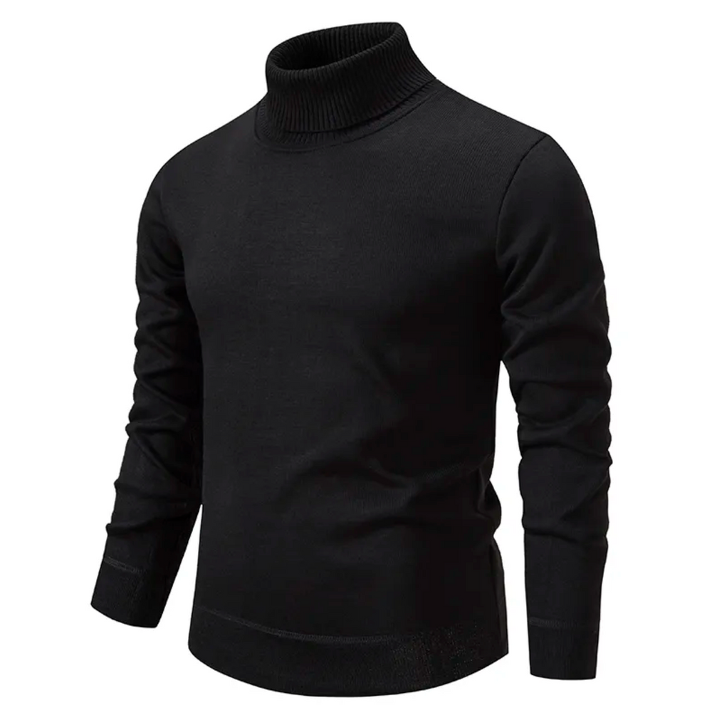 Harlan | Men's Roll Neck Jumper Knit