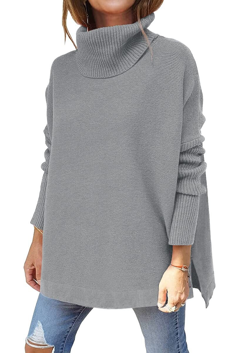 Harriet | Women's Roll Neck Jumper Oversized Knitted