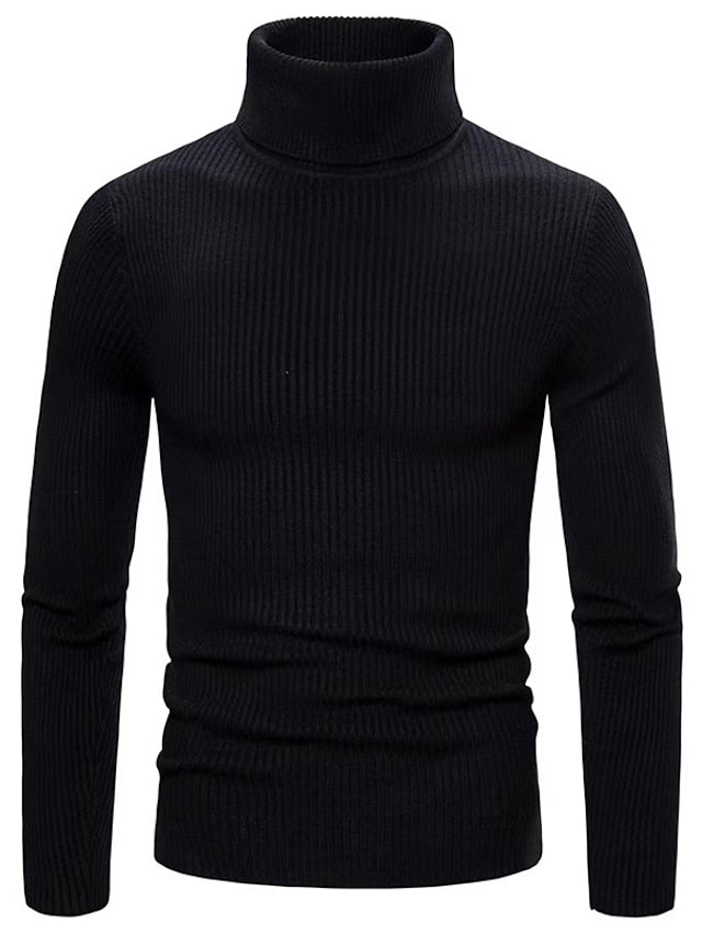Hayes | Men's Roll Neck Jumper Knit Crew
