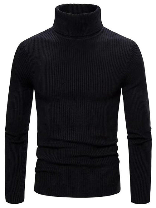 Hayes | Men's Roll Neck Jumper Knit Crew