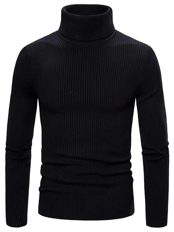 Hayes | Men's Roll Neck Jumper Knit Crew