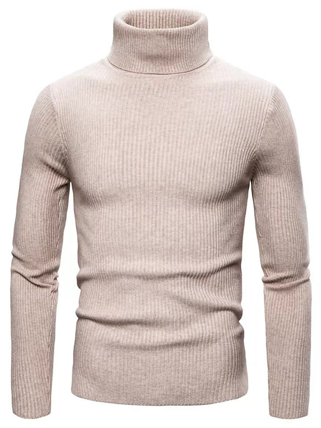 Hayes | Men's Roll Neck Jumper Knit Crew