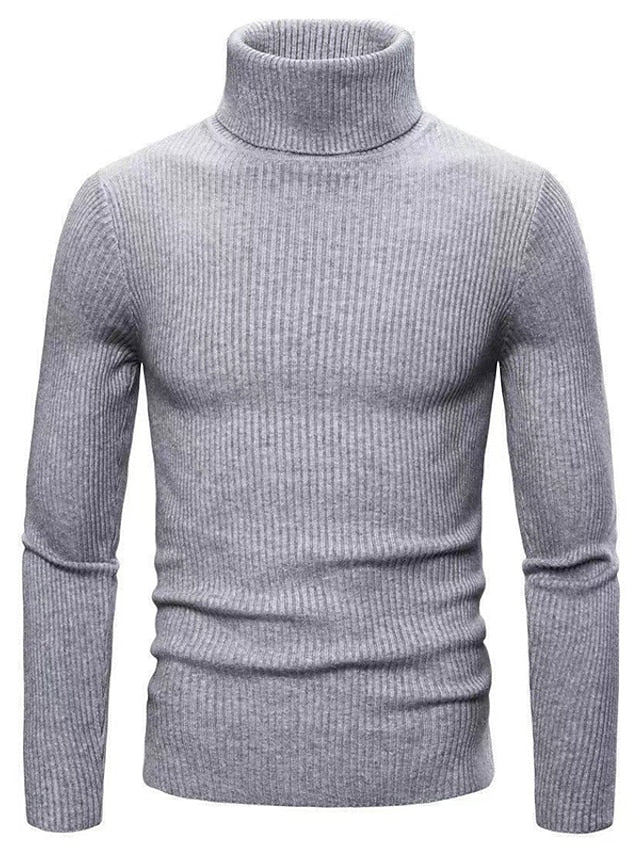 Hayes | Men's Roll Neck Jumper Knit Crew