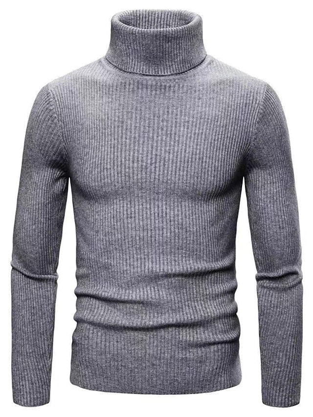 Hayes | Men's Roll Neck Jumper Knit Crew