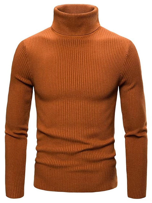 Hayes | Men's Roll Neck Jumper Knit Crew