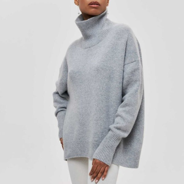 Hollis | Women's Roll Neck Jumper Soft Knit