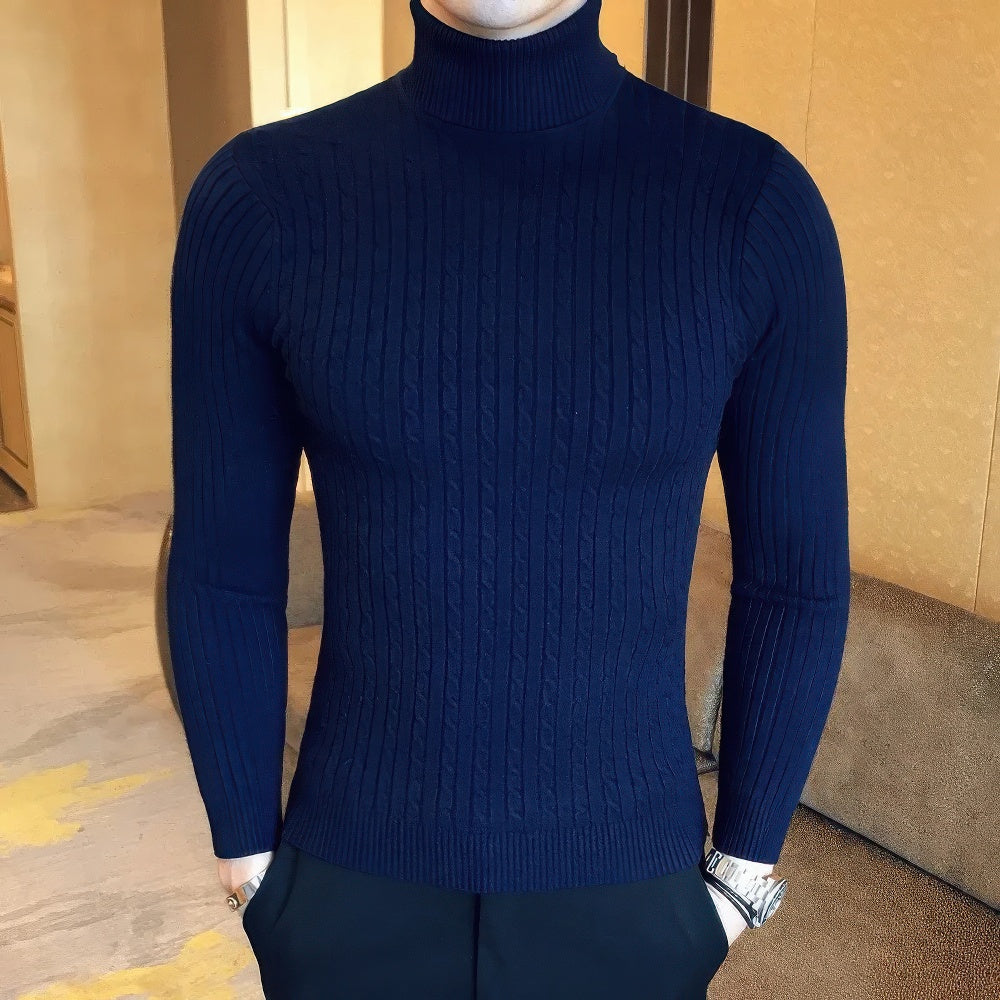 Horace | Men's Roll Neck Jumper Wool Winter