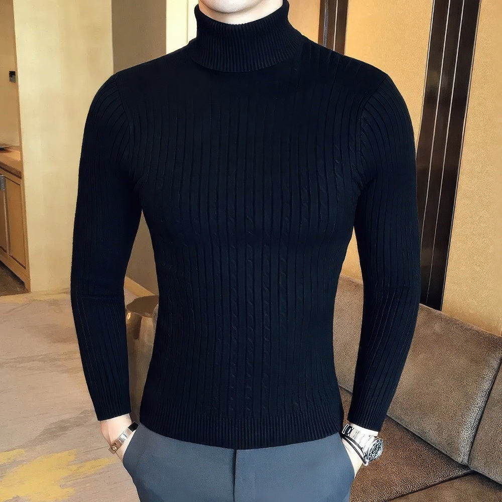 Horace | Men's Roll Neck Jumper Wool Winter