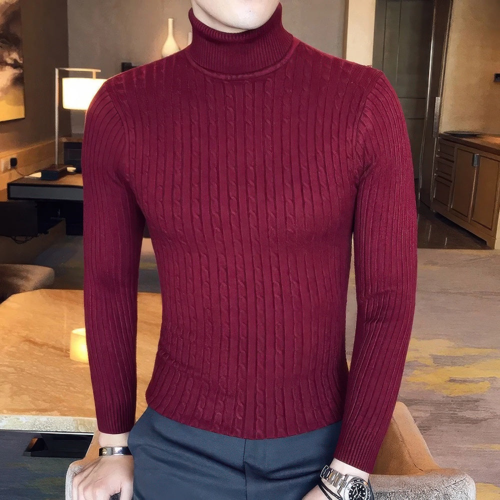 Horace | Men's Roll Neck Jumper Wool Winter