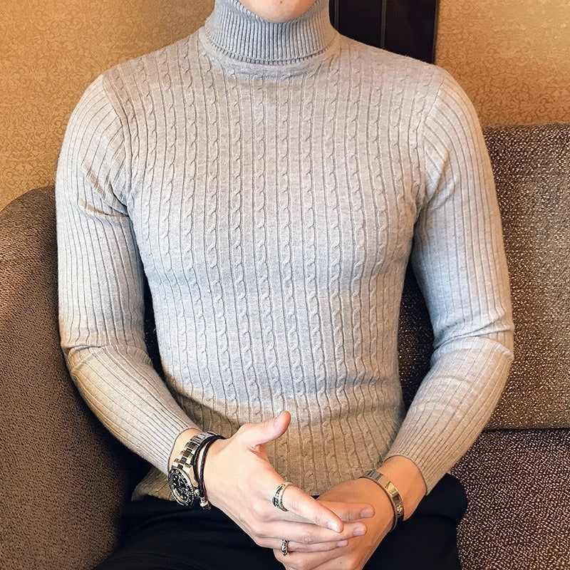 Horace | Men's Roll Neck Jumper Wool Winter