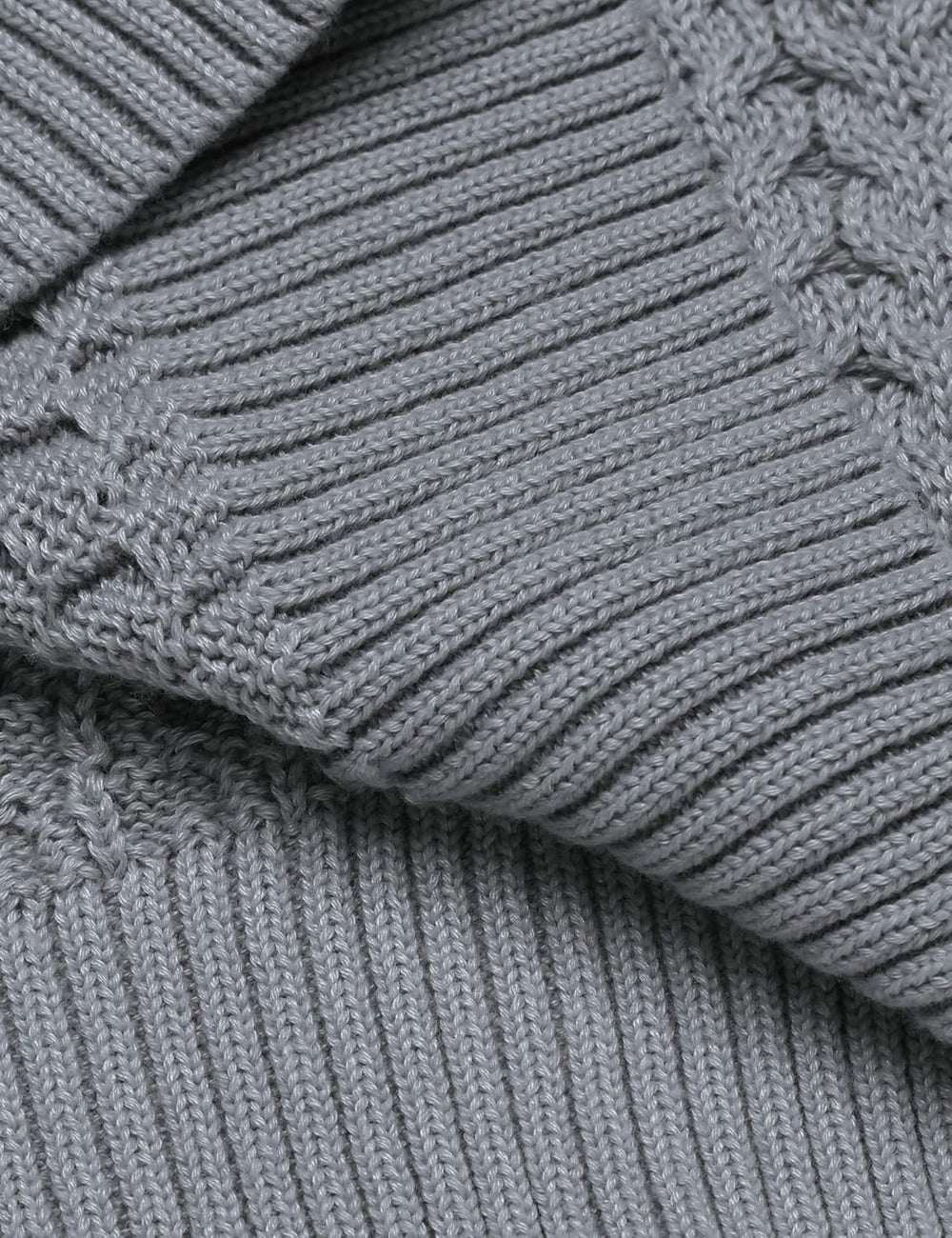 Hugh | Men's Knit Roll Neck Jumper Cashmere