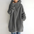 Isadora | Women's Oversized Hooded Zip up Jumper