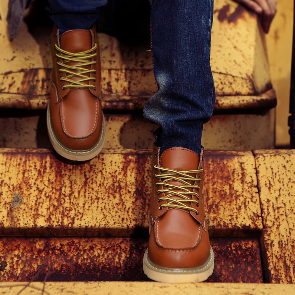 Julian | Men's Leather Boots Chukka Desert