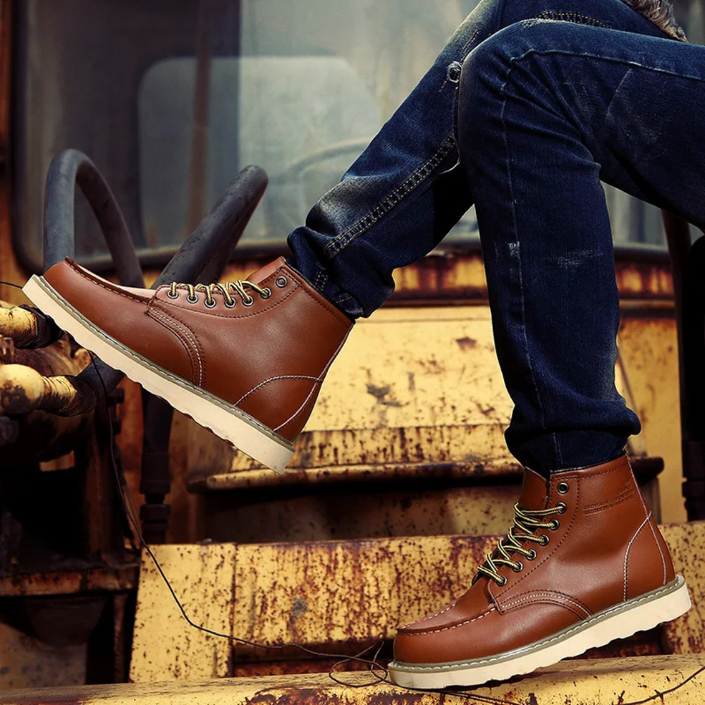 Julian | Men's Leather Boots Chukka Desert