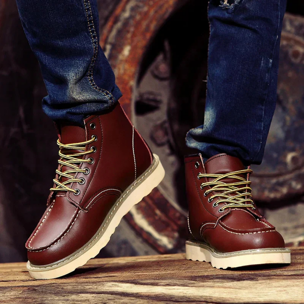 Julian | Men's Leather Boots Chukka Desert