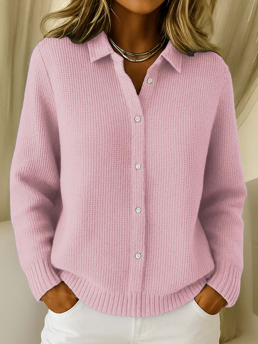 Katarina | Women's Button Front Cardigan Knitted Soft
