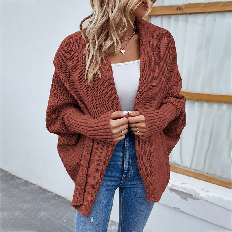 Kendra | Women's Oversized Knitted Cardigan Open Front