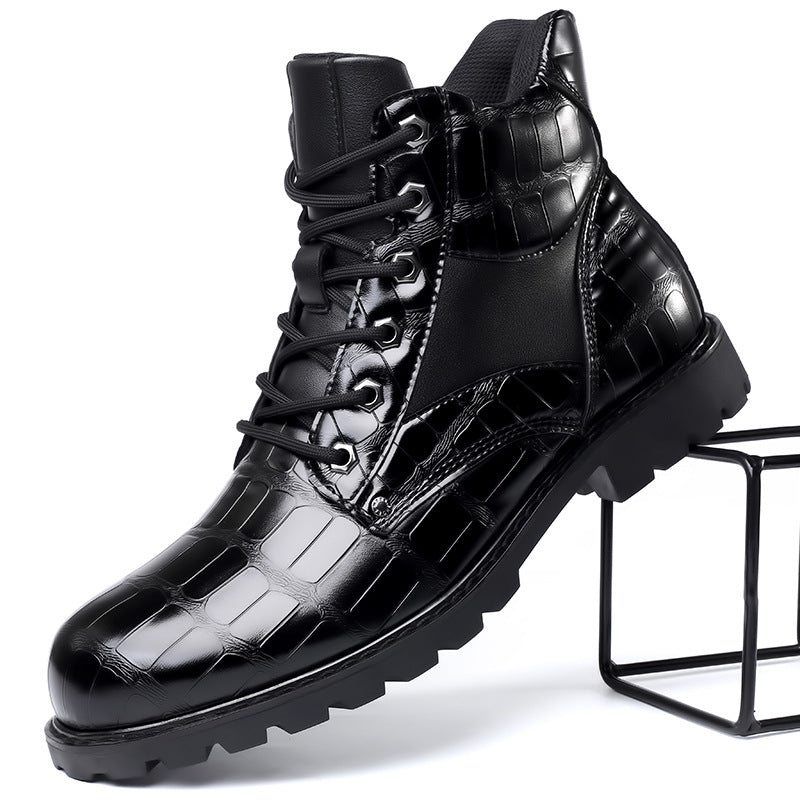 Kenneth | Men's Lace up Leather Boots Dress