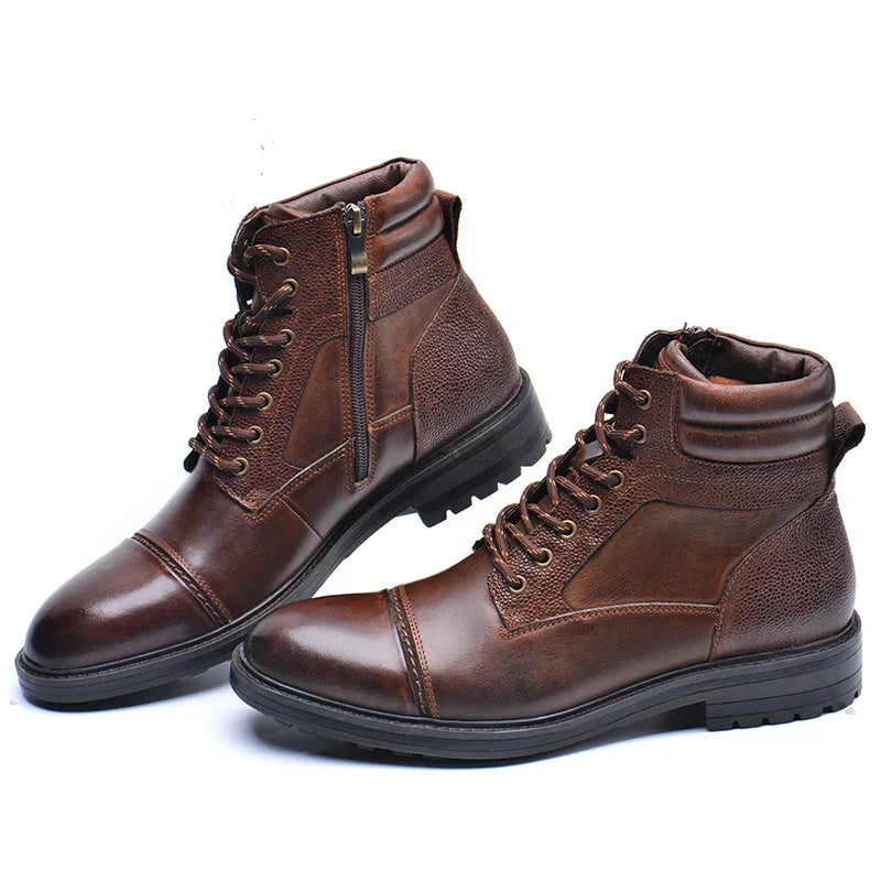Lachlan | Men's Leather Boots Dress Chelsea