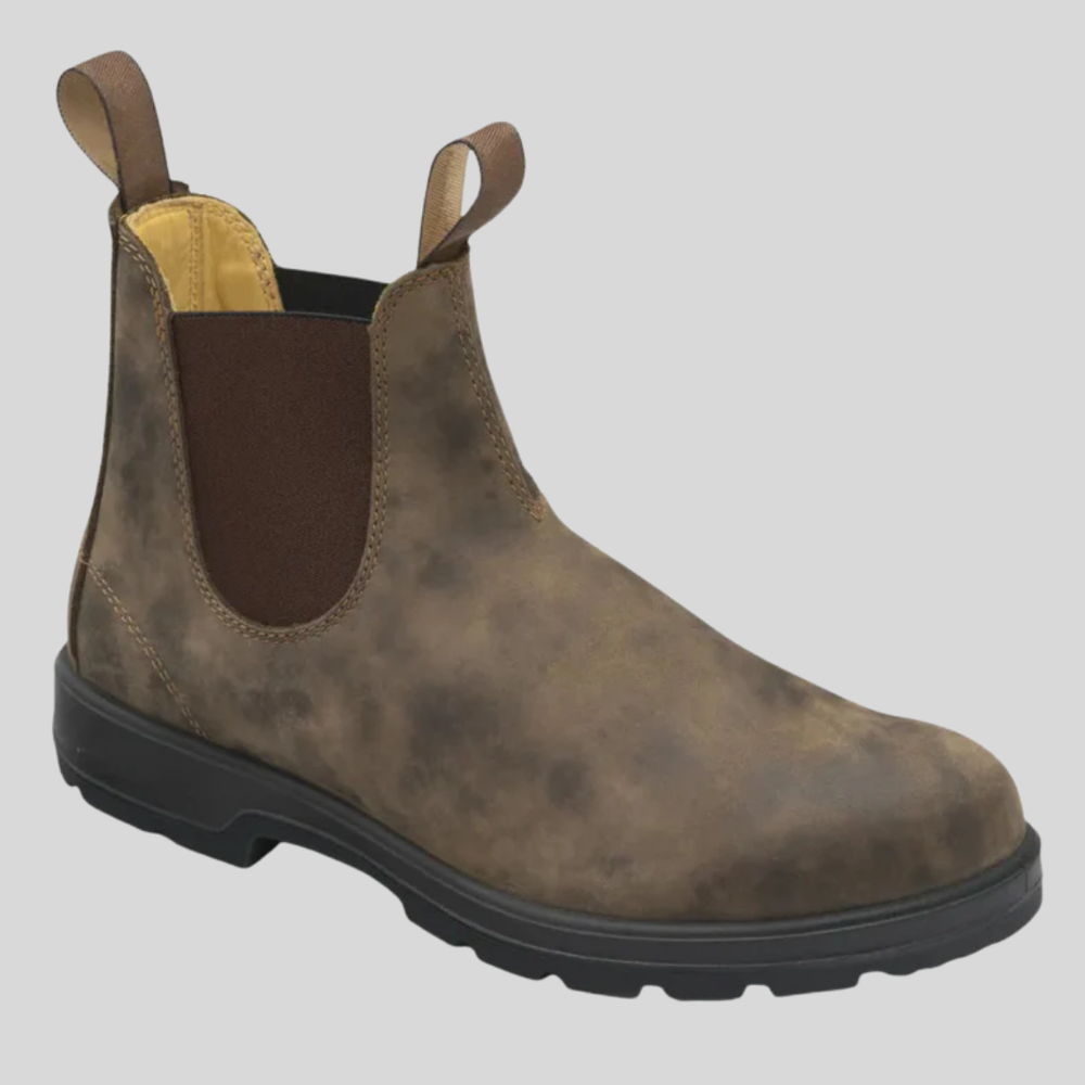 Landon | Men's Slip on Leather Boots Chelsea