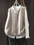 Lark | Women's Short Sleeve V Neck Cardigan