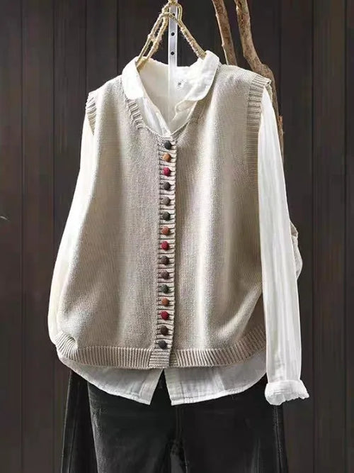 Lark | Women's Short Sleeve V Neck Cardigan