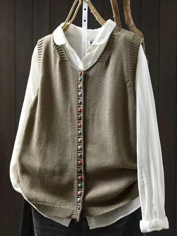 Lark | Women's Short Sleeve V Neck Cardigan