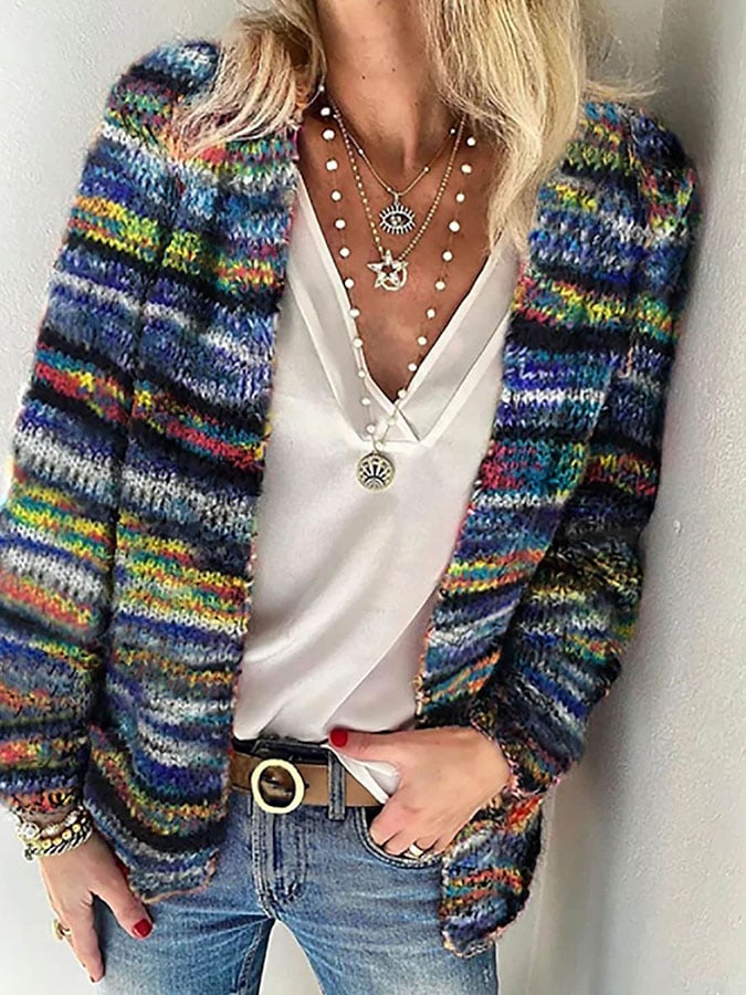 Lavinia | Women's Knitted Cardigan Soft Open Front