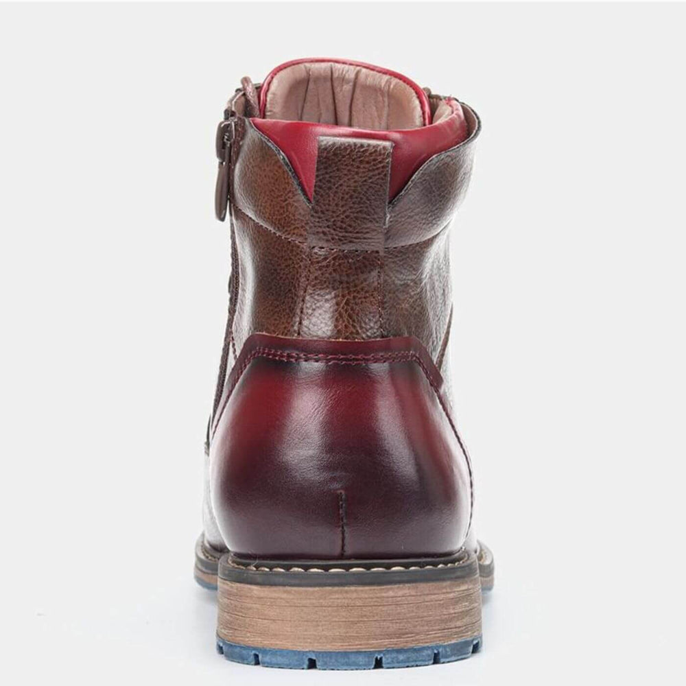 Leopold | Men's Oxford Leather Boots Dress