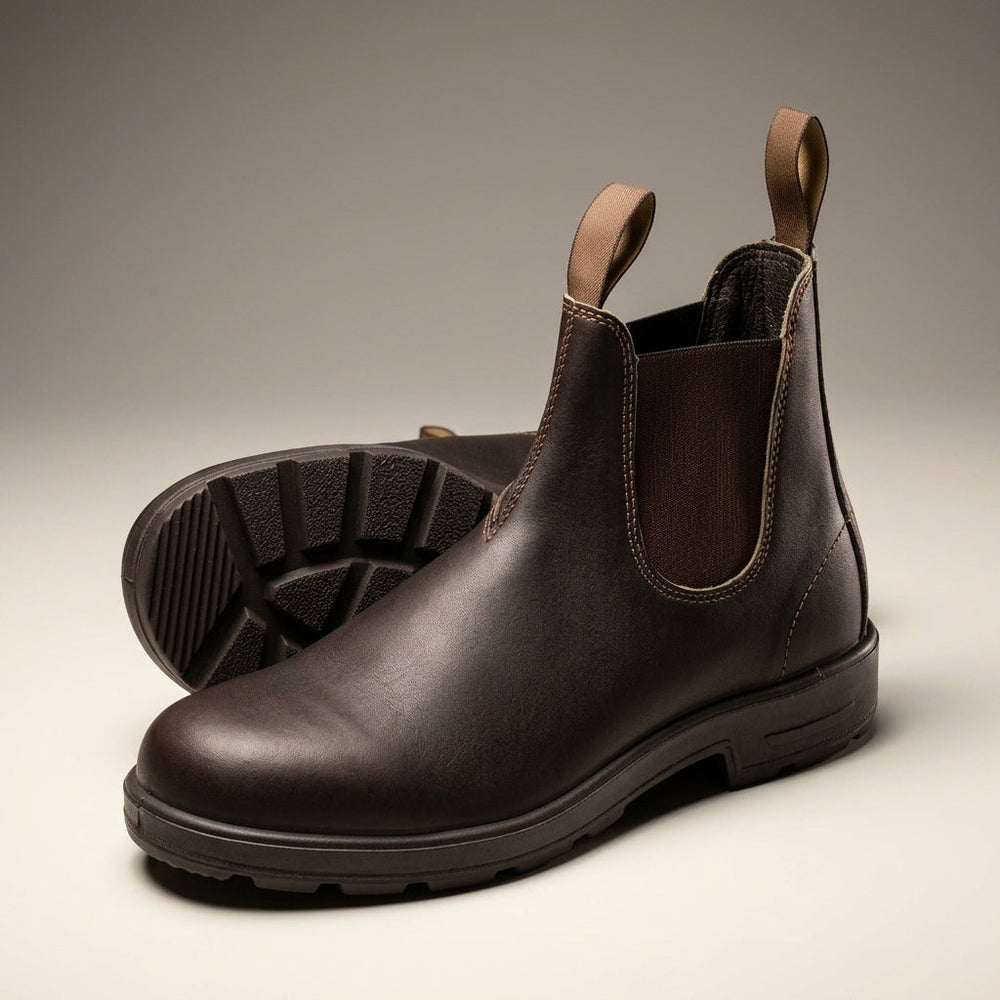 Llewellyn | Men's Leather Chelsea Boots Ankle