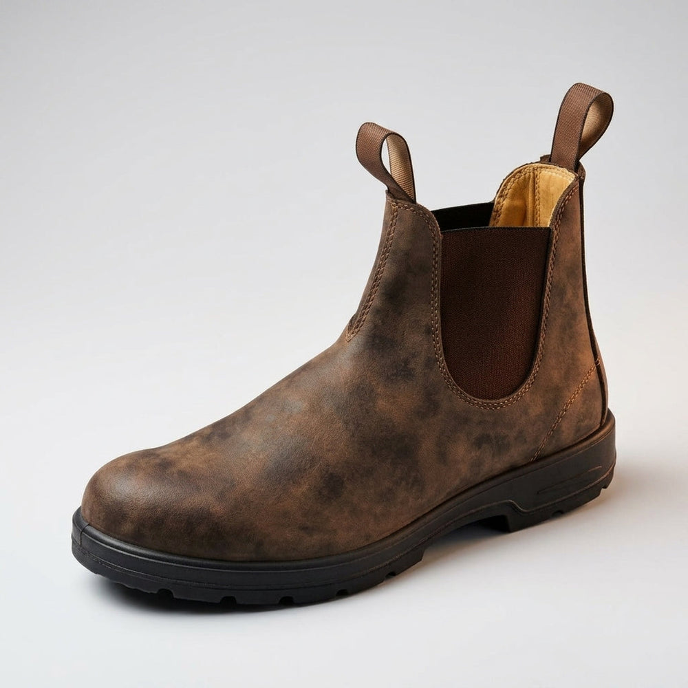 Llewellyn | Men's Leather Chelsea Boots Ankle