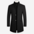 Men's Long Sleeve Overcoat Trench Coat