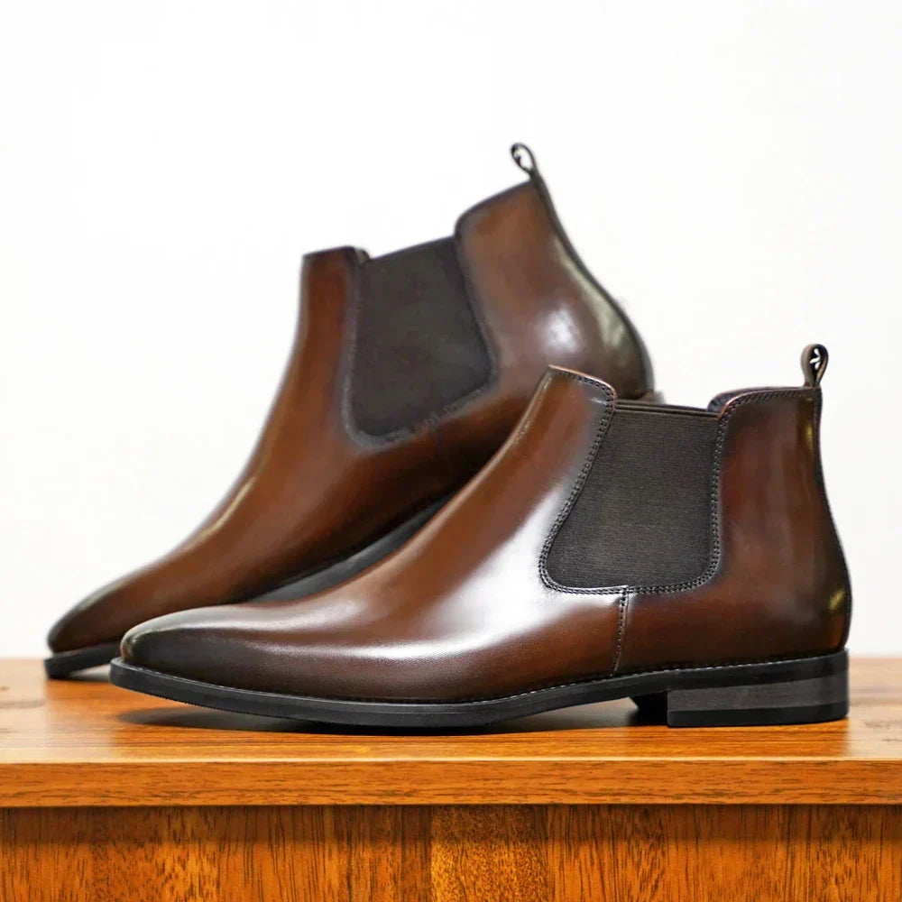 Magnus | Men's Chelsea Boots Dress Leather Ankle