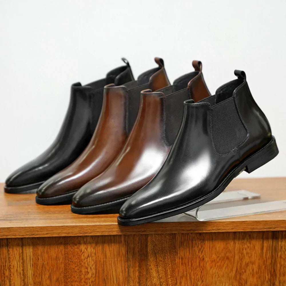 Magnus | Men's Chelsea Boots Dress Leather Ankle