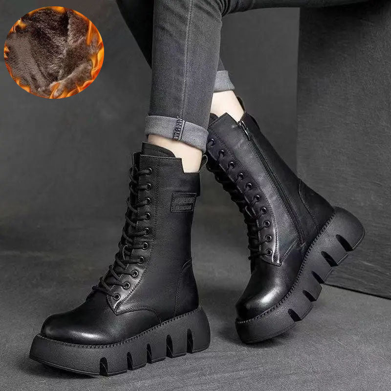 Maisie | Women's Leather Boots Ankle Cushioned