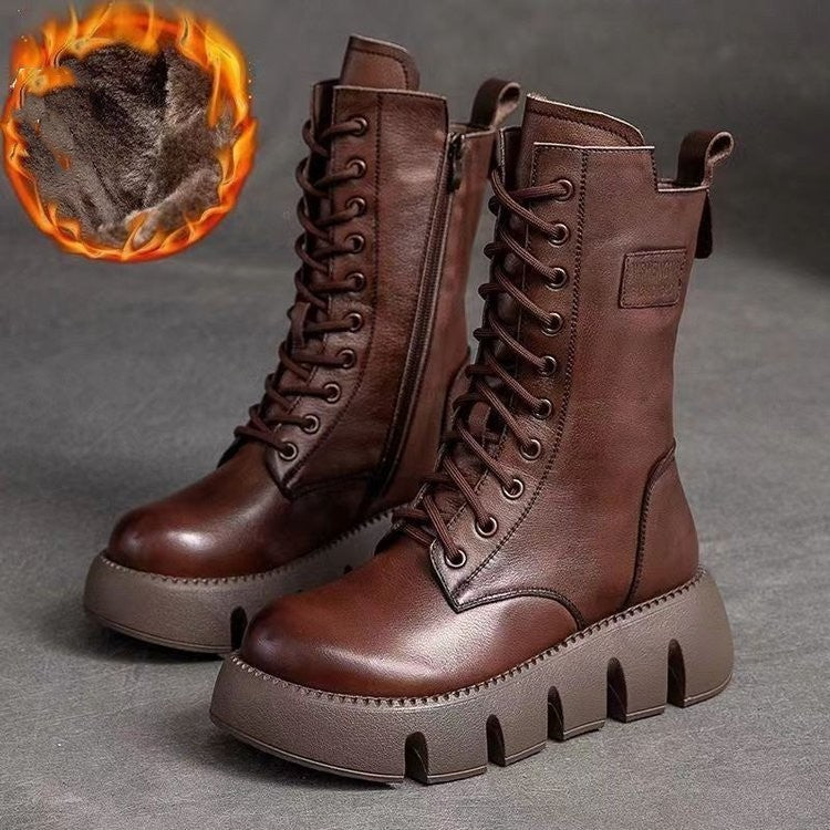 Maisie | Women's Leather Boots Ankle Cushioned