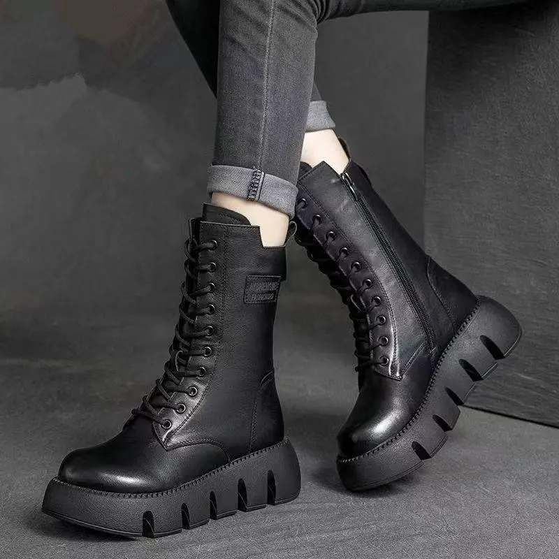 Maisie | Women's Leather Boots Ankle Cushioned